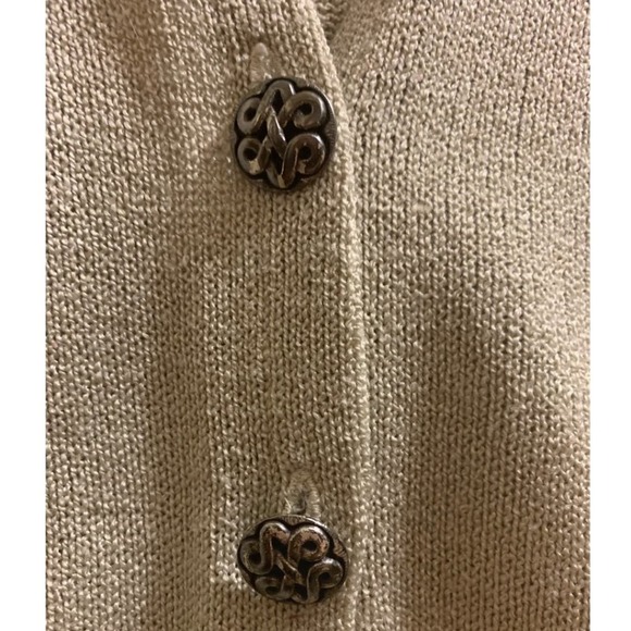 Vintage Fashion by Keeno sleeveless sweater vest - Picture 3 of 6